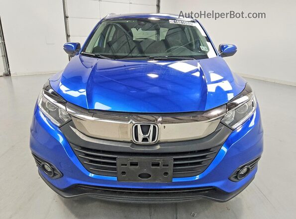 3CZRU6H59MM703821 2021 HONDA HR-V Blue Vista frontal