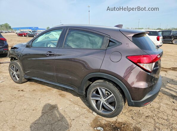 3CZRU6H59MM705956 2021 HONDA HR-V Brown Հետևի ձախ