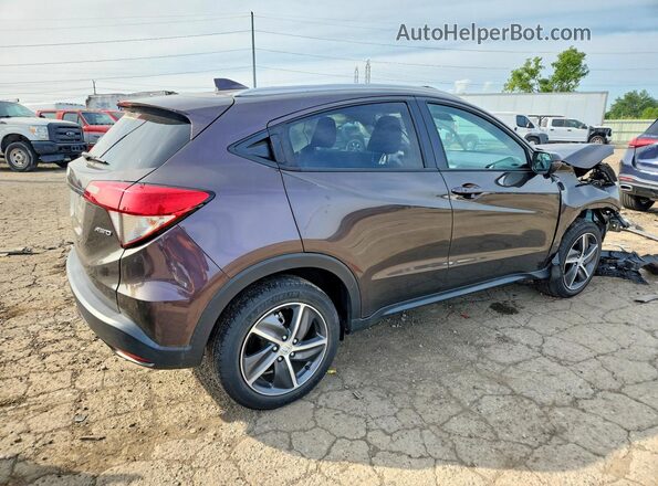 3CZRU6H59MM705956 2021 HONDA HR-V Brown Հետևի աջ