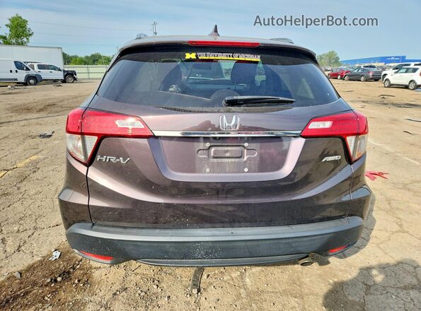 3CZRU6H59MM705956 2021 HONDA HR-V Brown Հետևի տեսք