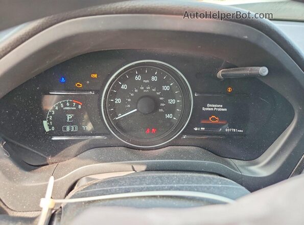 3CZRU6H59MM705956 2021 HONDA HR-V Brown Սարքավորումների վահանակի տեսք