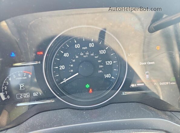 3CZRU6H59MM713037 2021 HONDA HR-V Gray Սարքավորումների վահանակի տեսք