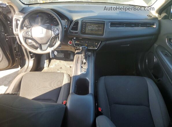 3CZRU6H59MM714978 2021 HONDA HR-V Black Առջևի վահանակի տեսք