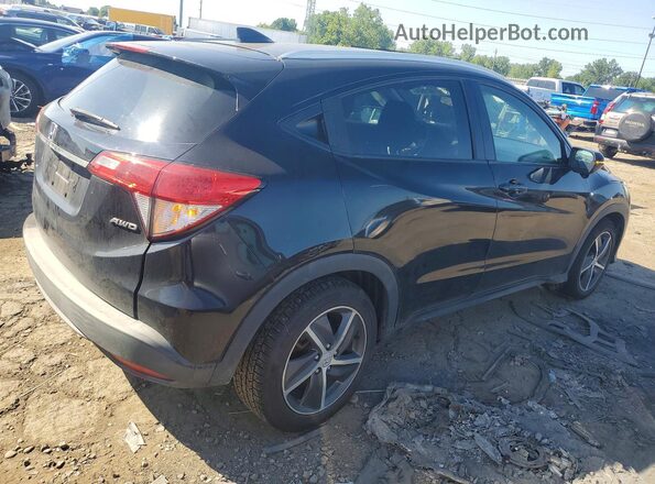 3CZRU6H59MM714978 2021 HONDA HR-V Black Հետևի աջ