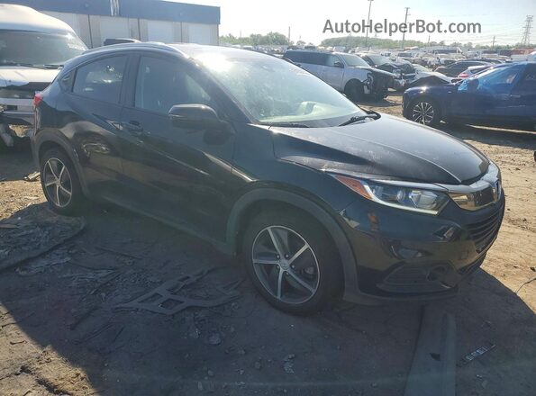 3CZRU6H59MM714978 2021 HONDA HR-V Black Առջևի աջ