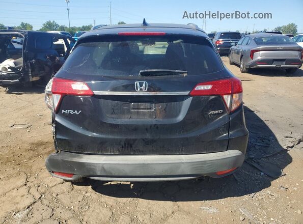 3CZRU6H59MM714978 2021 HONDA HR-V Black Հետևի տեսք