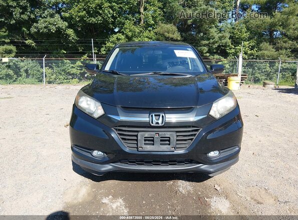 3CZRU6H5XHM701758 2017 HONDA HR-V Black Vista del cuadro de instrumentos