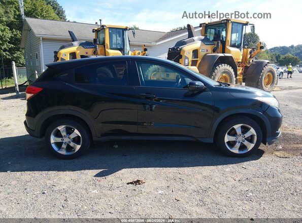 3CZRU6H5XHM701758 2017 HONDA HR-V Black Vista interior trasera