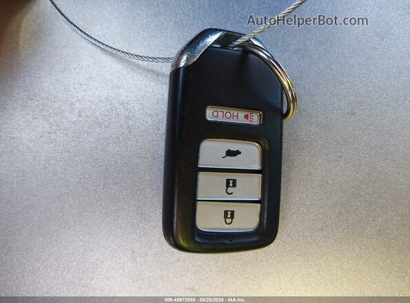 3CZRU6H5XHM701758 2017 HONDA HR-V Black Vista del salpicadero
