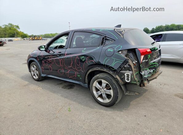 3CZRU6H5XHM706832 2017 HONDA HR-V Black Rear left