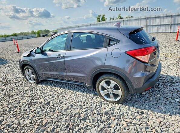 3CZRU6H5XHM714378 2017 HONDA HR-V Gray Задня ліва чверть