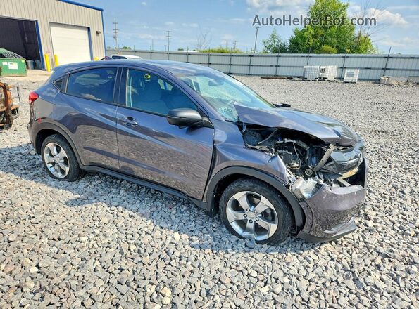 3CZRU6H5XHM714378 2017 HONDA HR-V Gray Передня права чверть