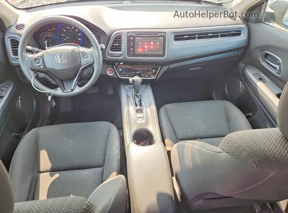 3CZRU6H5XHM714378 2017 HONDA HR-V Gray Вид панелі приладів