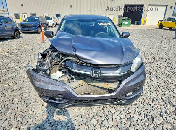 3CZRU6H5XHM714378 2017 HONDA HR-V Gray Вид спереду