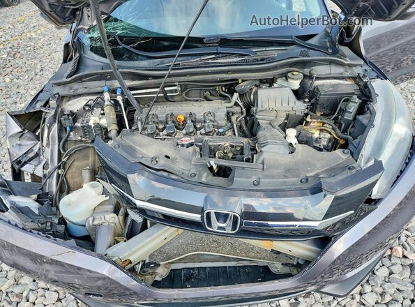 3CZRU6H5XHM714378 2017 HONDA HR-V Gray Вид задньої частини салону
