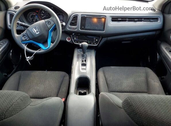3CZRU6H5XJG722341 2018 HONDA HR-V Blue წინა პანელის ხედი
