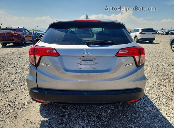 3CZRU6H5XJG727863 2018 HONDA HR-V Silver Widok z tyłu