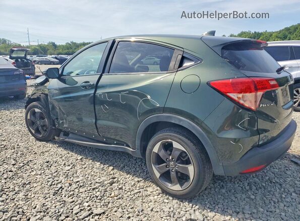 3CZRU6H5XJM712037 2018 HONDA HR-V Зеленый Задняя левая четверть