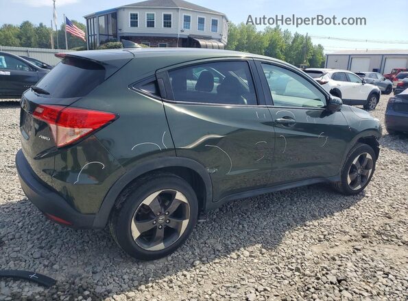 3CZRU6H5XJM712037 2018 HONDA HR-V Зеленый Задняя правая четверть