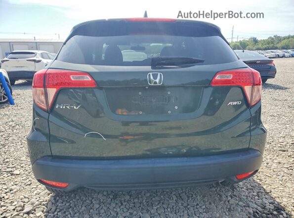 3CZRU6H5XJM712037 2018 HONDA HR-V Зеленый Вид сзади