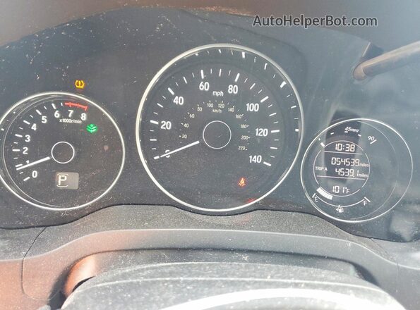 3CZRU6H5XJM712037 2018 HONDA HR-V Зеленый Вид щитка приборов