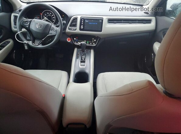 3CZRU6H5XLM701865 2020 HONDA HR-V Gray Առջևի վահանակի տեսք