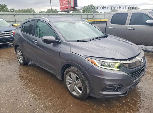 3CZRU6H5XLM701865 2020 HONDA HR-V Gray Առջևի աջ