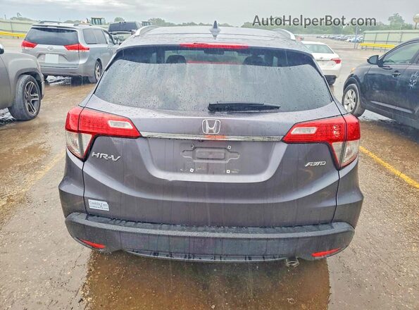 3CZRU6H5XLM701865 2020 HONDA HR-V Gray Հետևի տեսք