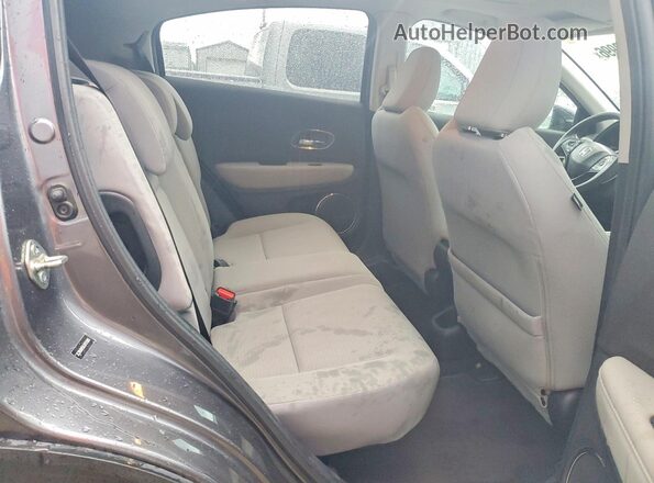 3CZRU6H5XLM701865 2020 HONDA HR-V Gray Սալոնի հետևի տեսք