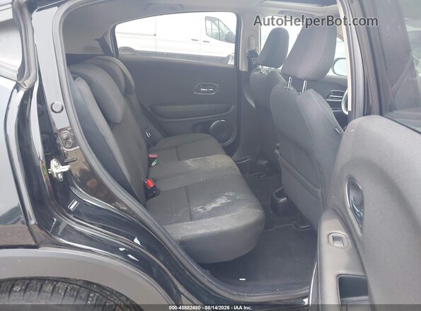 3CZRU6H5XLM709478 2020 HONDA HR-V Black VIN კოდის სტიკერის ხედი