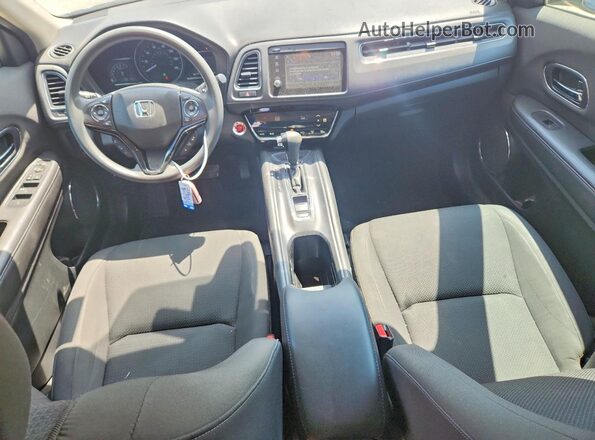 3CZRU6H5XLM725373 2020 HONDA HR-V Black Вид панелі приладів