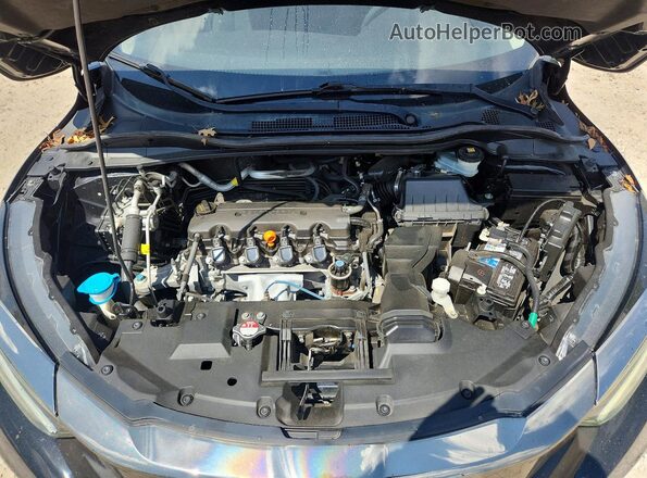 3CZRU6H5XLM725373 2020 HONDA HR-V Black Вид задньої частини салону