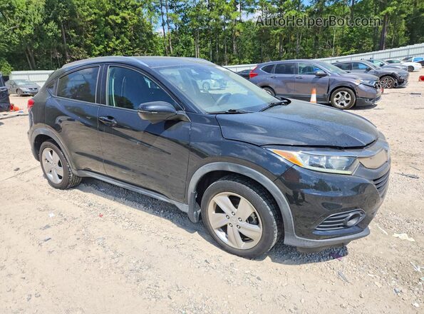 3CZRU6H5XLM725373 2020 HONDA HR-V Black Передня права чверть
