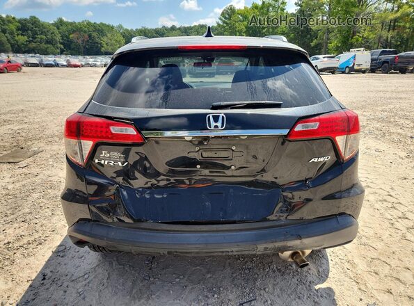 3CZRU6H5XLM725373 2020 HONDA HR-V Black Вид ззаду