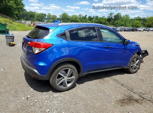 3CZRU6H5XMM737525 2021 HONDA HR-V Blue უკანა მარჯვენა