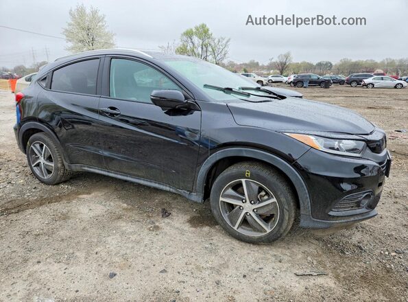 3CZRU6H5XNM730625 2022 HONDA HR-V Black Przód prawy