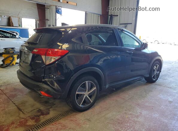 3CZRU6H5XNM774723 2022 HONDA HR-V Черный Задняя правая четверть