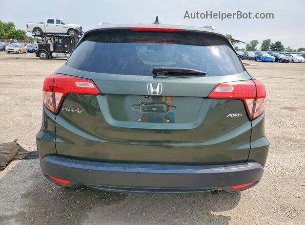 3CZRU6H70GM109060 2016 HONDA HR-V Green Հետևի տեսք