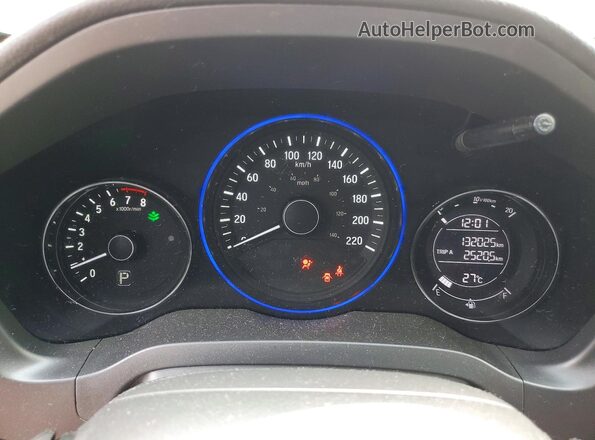 3CZRU6H70GM109060 2016 HONDA HR-V Green Սարքավորումների վահանակի տեսք