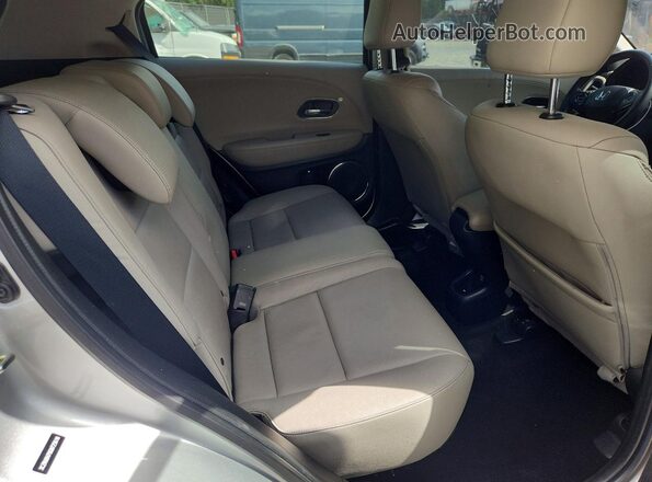 3CZRU6H70GM725616 2016 HONDA HR-V Silver Вид задньої частини салону