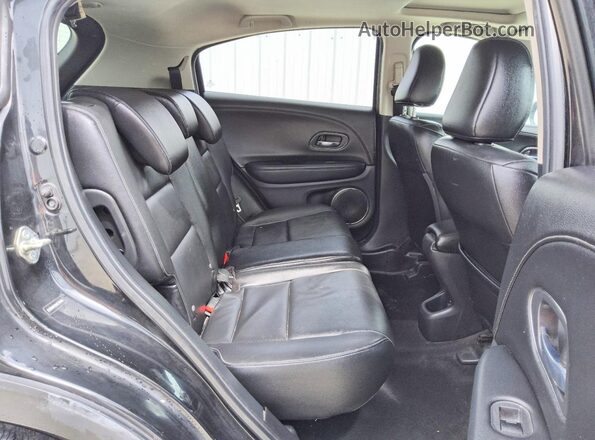 3CZRU6H70GM730458 2016 HONDA HR-V Black Սալոնի հետևի տեսք