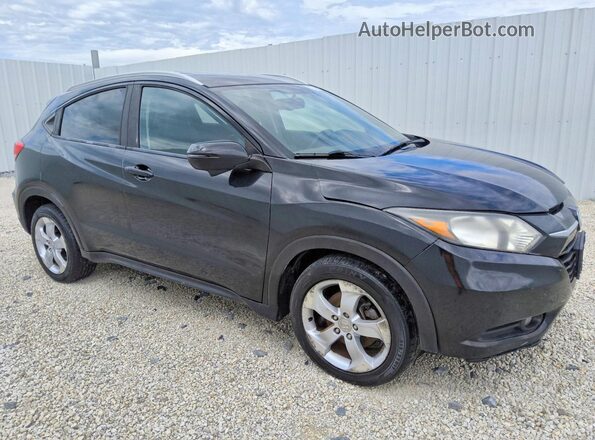3CZRU6H70GM730458 2016 HONDA HR-V Black Առջևի աջ