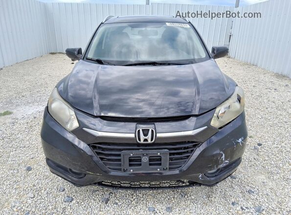 3CZRU6H70GM730458 2016 HONDA HR-V Black Դիմացի տեսք