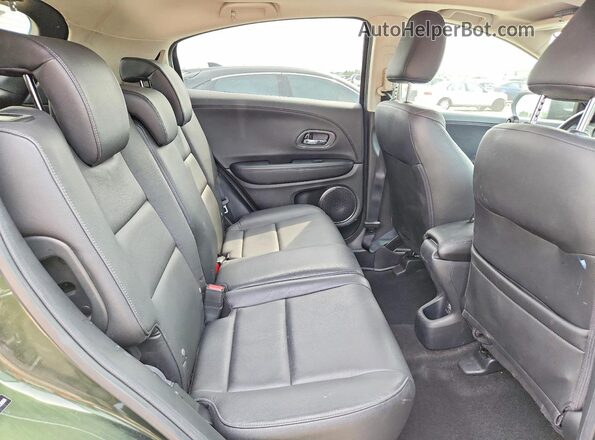 3CZRU6H70GM745669 2016 HONDA HR-V Green Вид задньої частини салону
