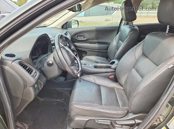 3CZRU6H70GM745669 2016 HONDA HR-V Green Вид салону спереду
