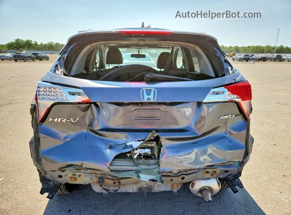 3CZRU6H70GM754100 2016 HONDA HR-V Gray Вид ззаду