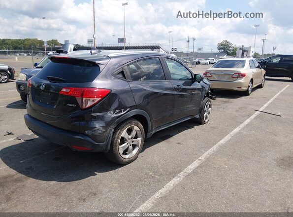 3CZRU6H70HM709353 2017 HONDA HR-V Black უკანა მარჯვენა