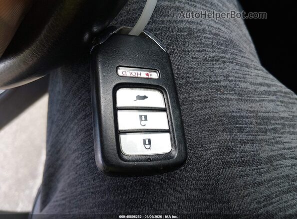 3CZRU6H70HM709353 2017 HONDA HR-V Black წინა პანელის ხედი