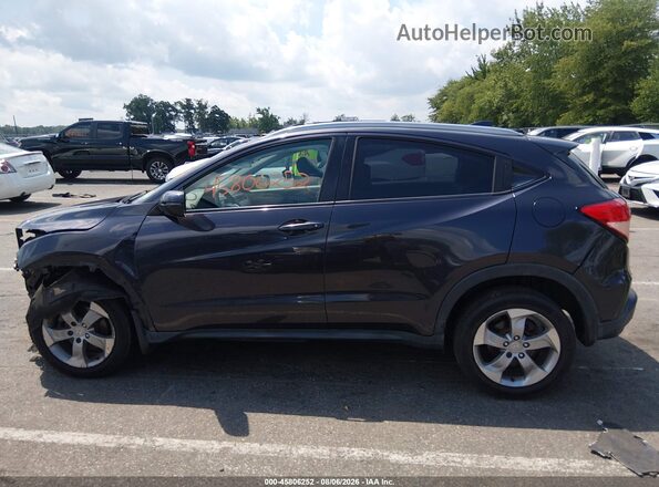 3CZRU6H70HM709353 2017 HONDA HR-V Black სალონის 360-გრადუსიანი ხედი