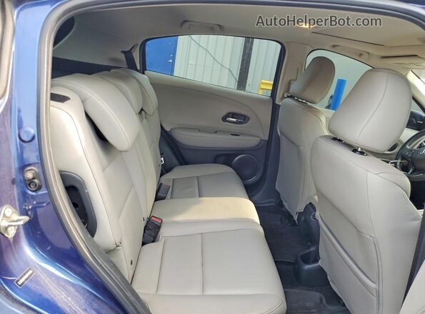 3CZRU6H70HM713158 2017 HONDA HR-V Синий Вид задних сидений